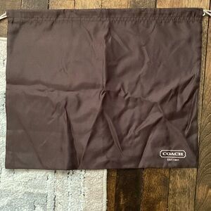 Coach dust bag